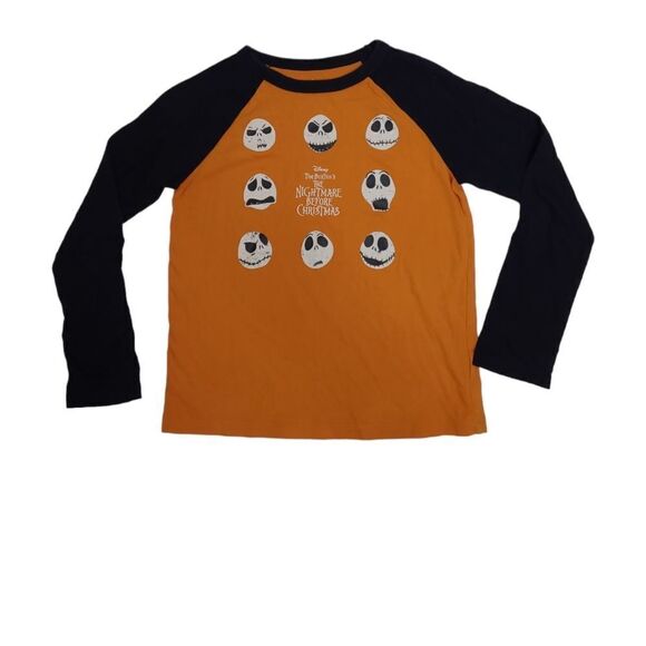 DISNEY x GAP The Nightmare Before Christmas Jack Skellington long sleeve shirt S - Picture 1 of 4
